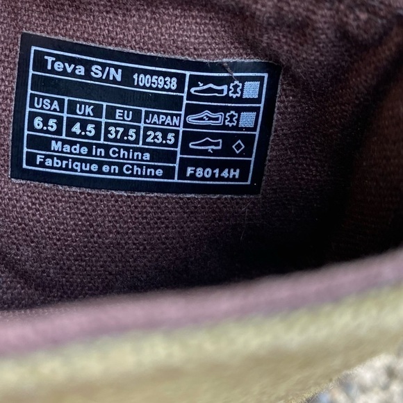 Teva DeLa Vina Waterproof Leather  Ankle Boots Fall Winter 6.5 - Picture 7 of 9